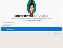Tablet Screenshot of 365tests.com